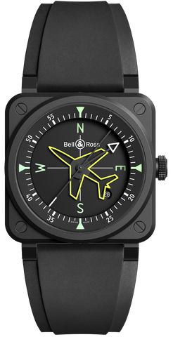Bell & Ross Watch BR 03 Gyrocompass Limited Edition BR03A-CPS-CE/SRB