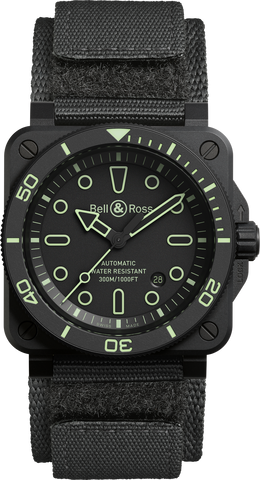 Bell & Ross BR 03 Diver Lum Outline Ceramic Limited Edition Watch
