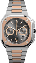 Bell & Ross Watch BR 05 Chrono Grey Steel Gold BR05C-RTH-STPG/SSG