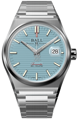 Ball Watch Company Roadmaster M Perseverer 40mm Ice Blue Limited Edition NM9052C-S1C-IBE