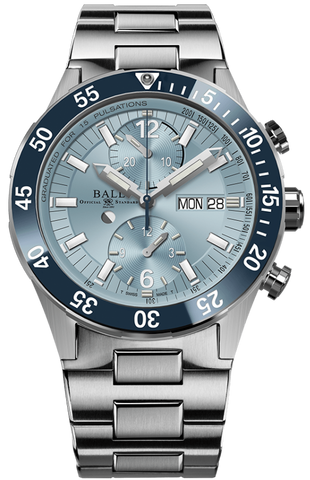 Ball Watch Company Roadmaster Rescue Chronograph Ice Blue Limited Edition DC3030C-S3-IBE