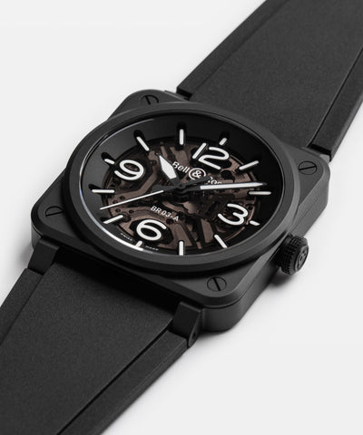 Bell & Ross BR 03 Skeleton Black Ceramic Watch