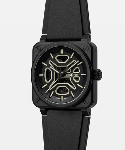 Bell & Ross BR 03 Skeleton Lum Ceramic Watch