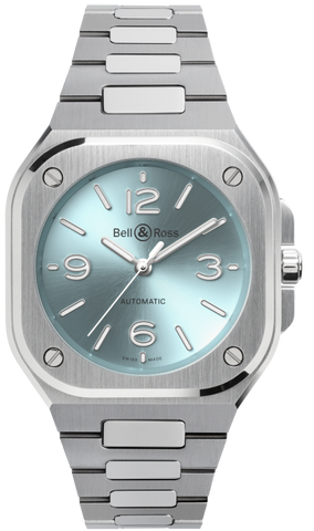 Bell & Ross Watch BR 05 Ice Blue 36mm BR05A-S-BU-ST/SST
