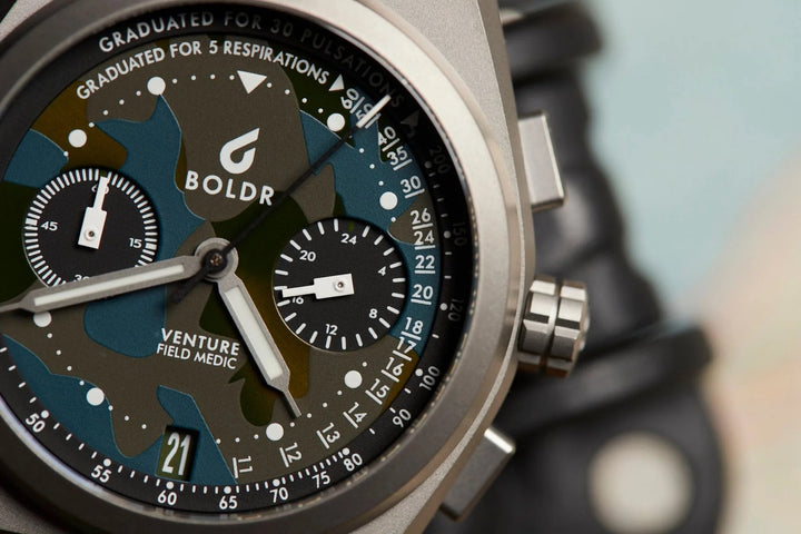 Boldr Watch Field Medic Camo Green D
