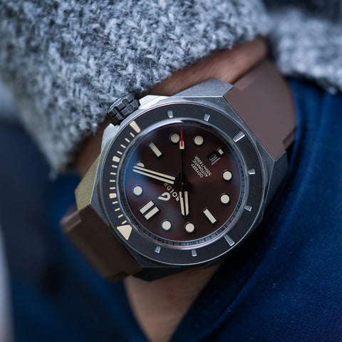Boldr Watch Regatta Odyssey OG Coral Brown 2.0 D