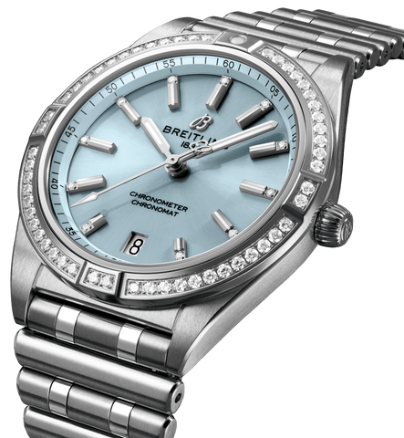Breitling Chronomat Automatic 36 Ice Blue Watch