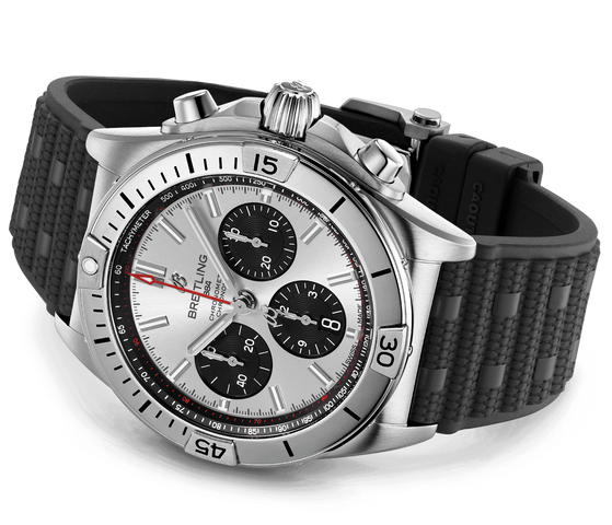 Breitling Ex-Display Chronomat B01 42 Silver Watch