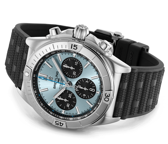 Breitling Chronomat B01 42 Light Blue Watch