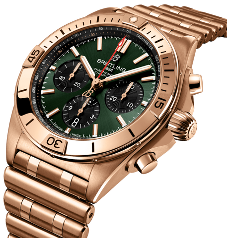 Breitling Chronomat B01 42 Green Watch