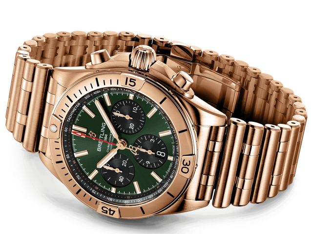 Breitling Chronomat B01 42 Green Watch