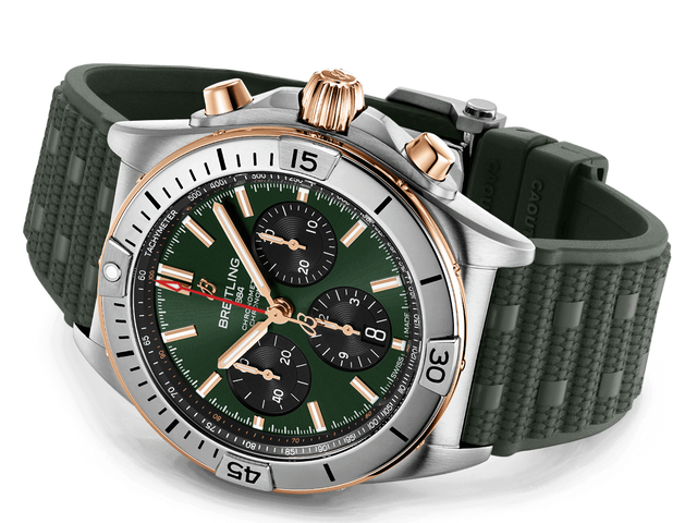 Breitling Chronomat B01 42 Green Watch