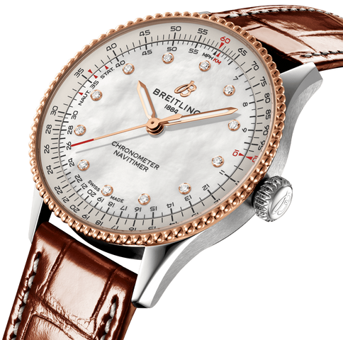 Breitling Navitimer 36 Automatic Alligator Watch