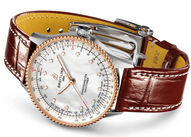 Breitling Navitimer 36 Automatic Alligator Watch