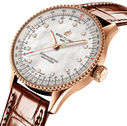 Breitling Navitimer 36 Automatic Alligator Watch