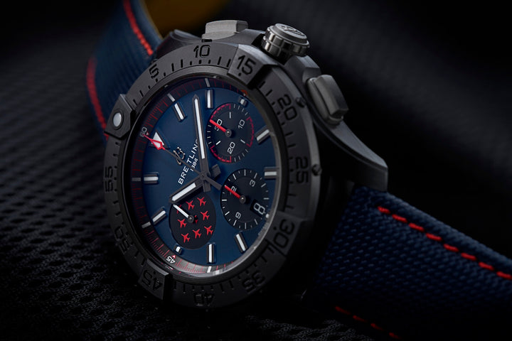 Breitling Avenger B01 44 Night Mission Red Arrows Watch