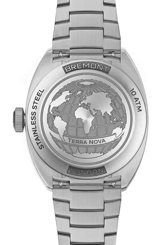 Bremont Terra Nova 40.5 Jumping Hour Bracelet Watch