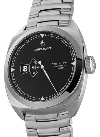 Bremont Terra Nova 40.5 Jumping Hour Bracelet Watch