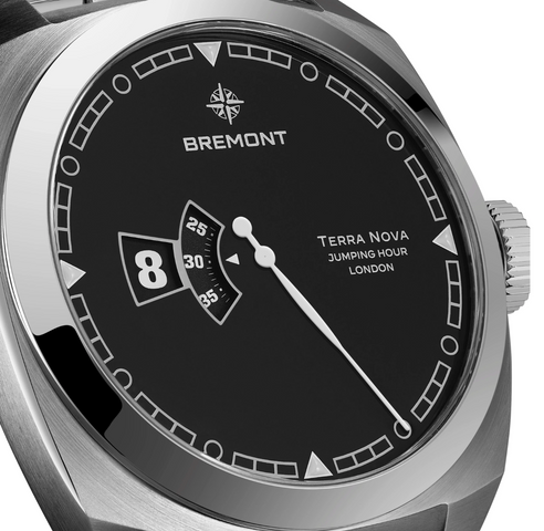 Bremont Terra Nova 40.5 Jumping Hour Bracelet Watch