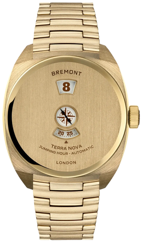 Bremont Watch Terra Nova Jumping Hour Bronze Bracelet Limited Edition TN38-JH-BZ-CC-B