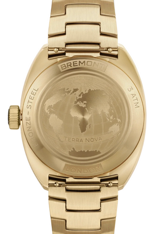 Bremont Terra Nova Jumping Hour Bronze Bracelet Limited Edition Watch