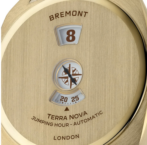 Bremont Terra Nova Jumping Hour Bronze Bracelet Limited Edition Watch