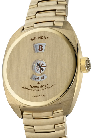 Bremont Terra Nova Jumping Hour Bronze Bracelet Limited Edition Watch