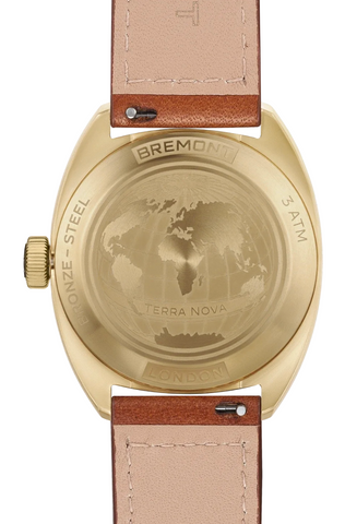 Bremont Terra Nova Jumping Hour Bronze Leather Limited Edition Watch