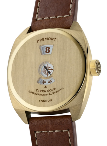 Bremont Terra Nova Jumping Hour Bronze Leather Limited Edition Watch