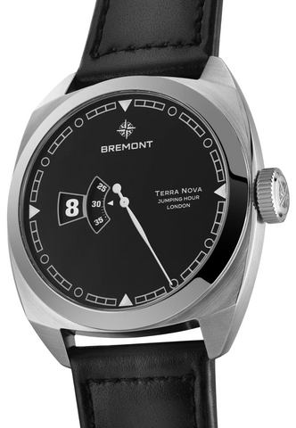 Bremont Terra Nova Jumping Hour Leather Watch