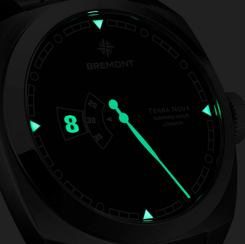 Bremont Terra Nova Jumping Hour Leather Watch