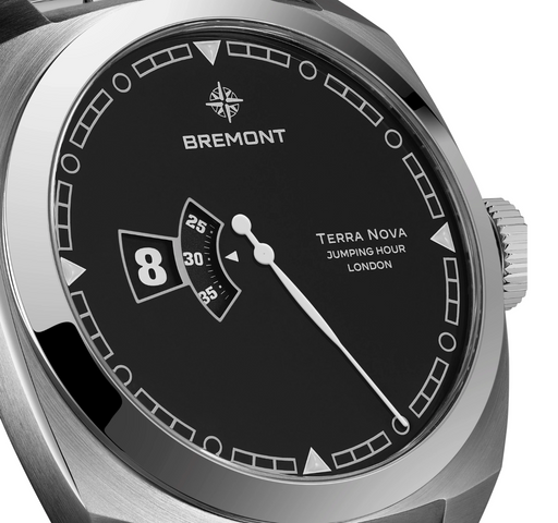Bremont Terra Nova Jumping Hour Leather Watch
