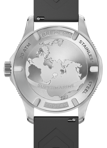 Bremont Supermarine 300M GMT Green Black Rubber Watch