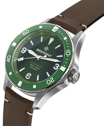 Bremont Watch Supermarine 300M Green Leather