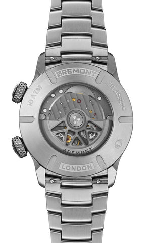 Bremont Altitude MB Meteor Silver Orange Barrel Bracelet Watch