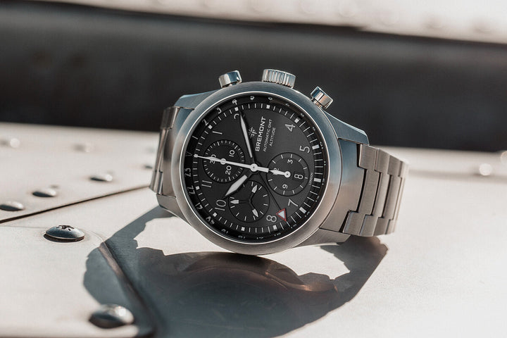 Bremont Altitude Chronograph GMT Black Bracelet Watch