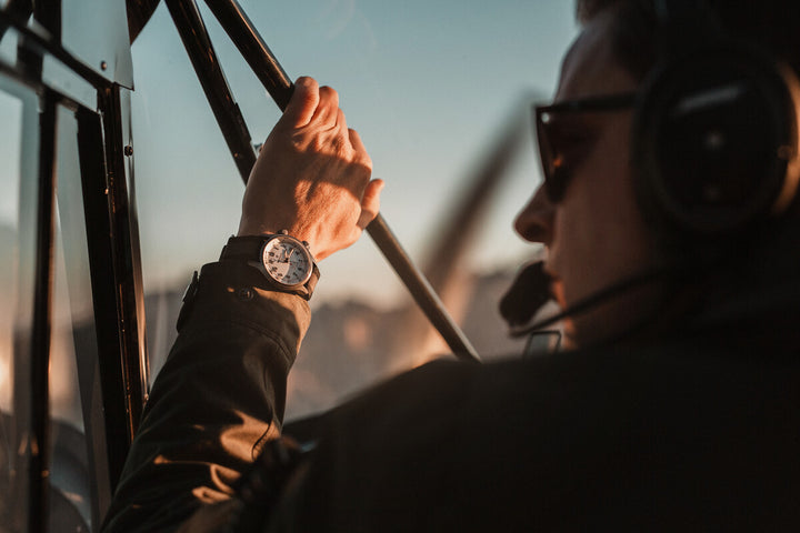 Bremont Altitude MB Meteor Silver Titanium Barrel Nato Watch