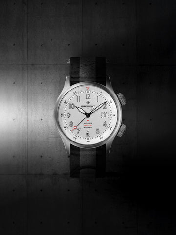 Bremont Altitude MB Meteor Silver Titanium Barrel Nato Watch