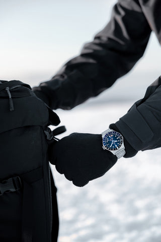 Bremont Supermarine 300M GMT Blue Black Bracelet Limited Edition Watch