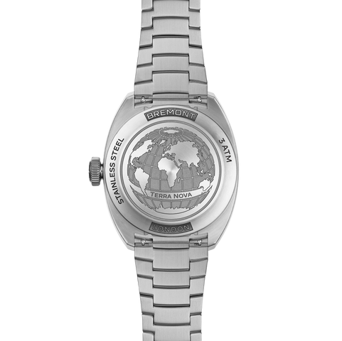 Bremont Terra Nova Jumping Hour Steel Bracelet Watch