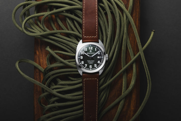 Bremont Terra Nova 40.5 Date Green Leather Watch