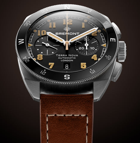 Bremont Terra Nova 42.5 Steel Chronograph Nato Watch