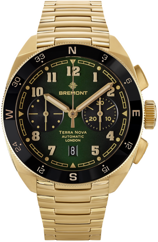 Terra Nova Chronograph Bronze TN42-CHR-BZ-GN-B