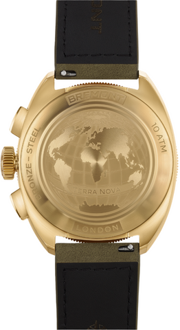Bremont Terra Nova Chronograph Bronze Leather Watch
