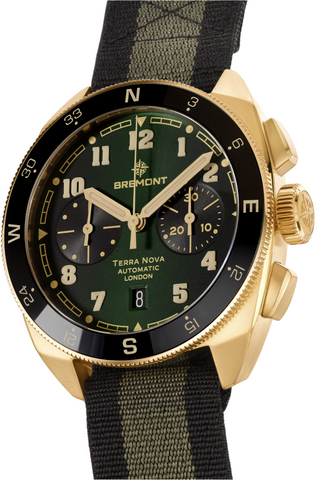 Terra Nova Chronograph Bronze Nato TN42-CHR-BZ-GN-N-S