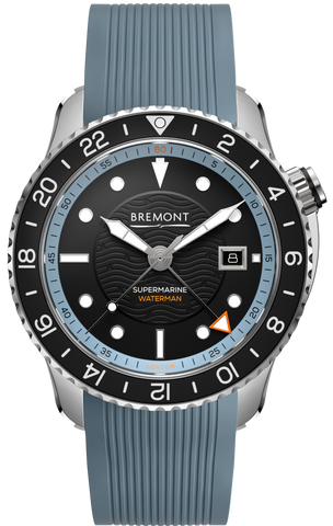 Bremont Watch Waterman Apex II GMT Rubber Limited Edition W-APEXII-HBR-S