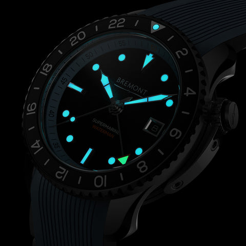 Bremont Waterman Apex II GMT Rubber Limited Edition Watch