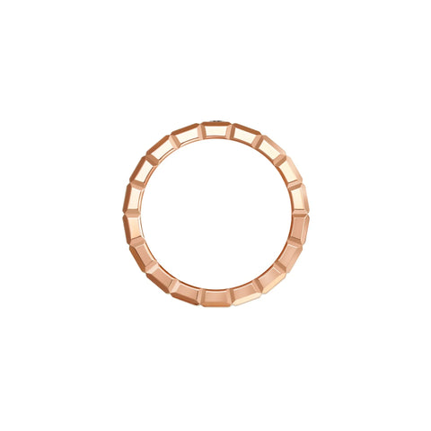 Chopard Ice Cube 18ct Rose Gold Diamond Medium Ring