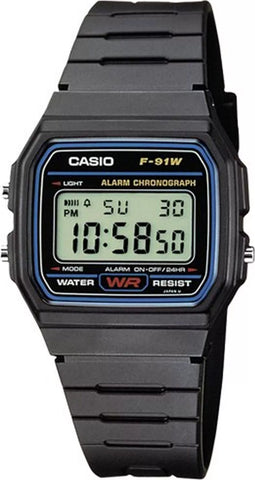 Casio F-91 Microlight F-91W-1YER