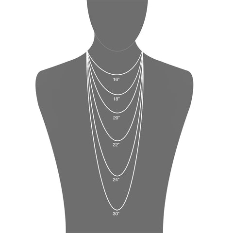 Yellow Gold Plated Sterling Silver 18 Inch Rounded Box Chain